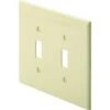 Hubbell 2-Gang Plastic Toggle Wall Plate (25-Pack) (Ivory) 1 Hubbell 2-Gang Plastic Toggle Wall Plate (25-Pack) (Ivory) -Household Supplies Store 328195 K Lg