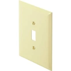 Titan3 Tpmsji-T 1-Gang Jumbo Toggle Metal Wall Plate (20-Pack) (Ivory)