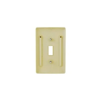 Hubbell 1-Gang Toggle Polycarbonate Thermoplastic Wall Plate (25-Pack) (Ivory) 6 Hubbell 1-Gang Toggle Polycarbonate Thermoplastic Wall Plate (25-Pack) (Ivory) - Image 4