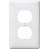 Hubbell 1-Gang Mid-Size Receptacle Wall Plate (25-Pack) (White) 1 Hubbell 1-Gang Mid-Size Receptacle Wall Plate (25-Pack) (White) -Household Supplies Store 329011 v MainProductImage HDS Lg
