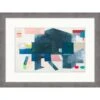 Clearwater Art Collection Abstract Theme, Cool Scheme, Silver Frame -Household Supplies Store 332610 w MainProductImage BUS Lg