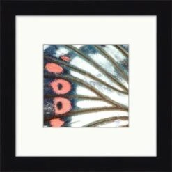 Clearwater Art Collection Flamingo, Cool Scheme, Black Frame