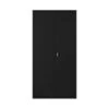 Hirsh Janitorial Cabinet, 18" D X 36" W X 72" H, Black