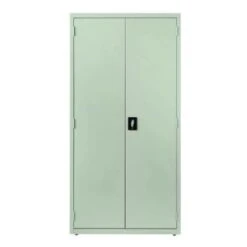 Household Supplies Store 22 Hirsh Welded Steel Storage Cabinet With 4 Adjustable Shelves, 24" D X 36" W X 72" H, Light Gray
