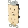 Maintenance Warehouse® 15 Amp 125 Volt Back/side Wired Commercial Duplex Outlet (10-Pack) (Ivory) 1 Maintenance Warehouse® 15 Amp 125 Volt Back/side Wired Commercial Duplex Outlet (10-Pack) (Ivory) -Household Supplies Store 335065 v MainProductImage KWI Lg