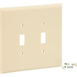 Maintenance Warehouse® 2-Gang Jumbo Wall Plate (10-Pack) (Ivory) -Household Supplies Store 336030 v DetailedProductView2 KWI Lg