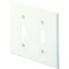 Maintenance Warehouse® 2-Gang Jumbo Size Wall Plate (10-Pack) (White) -Household Supplies Store 336031 V Lg