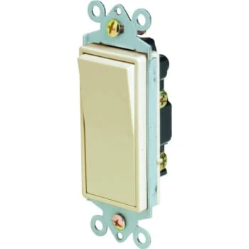 Maintenance Warehouse® 15 Amp 1-Pole Decorator Wall Switch (10-Pack) (Ivory) 3 Maintenance Warehouse® 15 Amp 1-Pole Decorator Wall Switch (10-Pack) (Ivory)