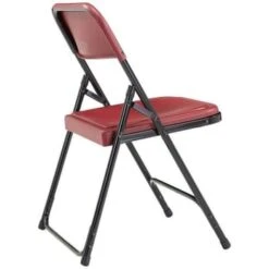 National Public Seating® 800 Series Plastic Folding Chair,burgundy, Package Of 4 -Household Supplies Store 340114 DetailedProductView2 Lg
