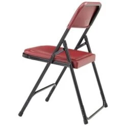 National Public Seating® 800 Series Plastic Folding Chair,burgundy, Package Of 4 -Household Supplies Store 340114 DetailedProductView3 Lg