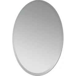 Seasons® 21w X 31" Beveled Edge Oval Wall Mirror With Mounting Clips
