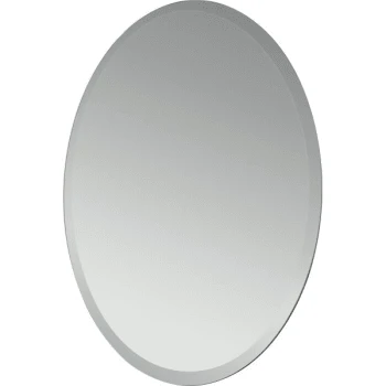 Seasons® 21w X 31" Beveled Edge Oval Wall Mirror With Mounting Clips 3 Seasons® 21w X 31" Beveled Edge Oval Wall Mirror With Mounting Clips