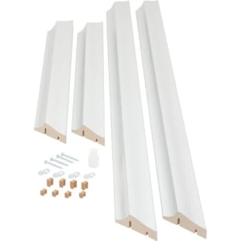 Zenith 42 X 36" White Mirror Frame Kit 4 Zenith 42 X 36" White Mirror Frame Kit - Image 2