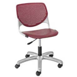 Kfi Seating Kool Computer Chair, Burgundy