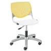 Kfi Seating Kool Computer Chair, Yellow Back, White Seat -Household Supplies Store 461198 w MainProductImage Lg