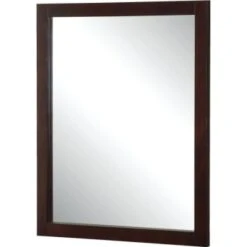 Seasons® 36" X 42" Espresso Framed Mirror