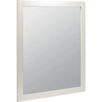 Seasons® 26x30" White Framed Mirror 3 Seasons® 26x30" White Framed Mirror