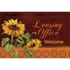 Apache Mills 2 X 3' Outdoor Floor Mat, Burgundy