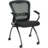 Office Star Products Proline Ll Progrid Back Titanium Finish Visitors Chair 2/cs -Household Supplies Store 601714 V Lg