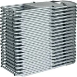 Office Star Products Work Smart Folding Interior Chair (Blue) (4-Pack) -Household Supplies Store 601743 V Stack Lg