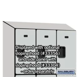 Salsbury Industries® Gray- Triple Tier Designer Wood Locker 6 Feet X 18 Inches 19 Salsbury Industries® Gray- Triple Tier Designer Wood Locker 6 Feet X 18 Inches -Household Supplies Store 621366 w DetailedProductView7 Lg