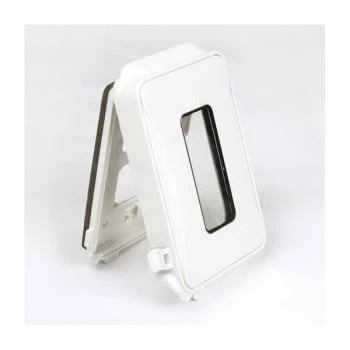 Taymac 1-Gang Expandable In-Use Weatherproof Cover (White) 6 Taymac 1-Gang Expandable In-Use Weatherproof Cover (White) - Image 4