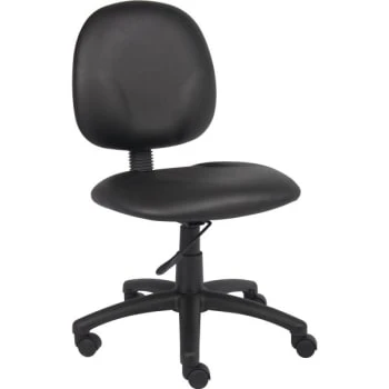 Boss Mid Back Diamond Task Chair, Black 3 Boss Mid Back Diamond Task Chair, Black