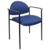 Boss Diamond Stackable Chair With Arms, Blue -Household Supplies Store 715614 WebOnly V Lg