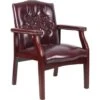 Boss Oxblood Guest Chair -Household Supplies Store 715644 V Lg