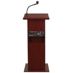 Oklahoma Sound Power Plus Floor Mahogany Lectern 9 Oklahoma Sound Power Plus Floor Mahogany Lectern -Household Supplies Store 723336 WebOnly 3 Lg