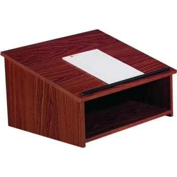 Oklahoma Sound Tabletop Mahogany Lectern 4 Oklahoma Sound Tabletop Mahogany Lectern - Image 2