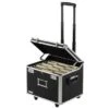 Vaultz® Black Mobile File Chest