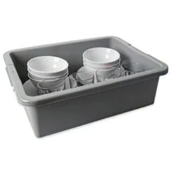 Rubbermaid 7.1 Gallon Undivided Utility/bus Box (Gray) (6-Pack) 6 Rubbermaid 7.1 Gallon Undivided Utility/bus Box (Gray) (6-Pack) -Household Supplies Store 745891 w DetailedProductView1 Lg