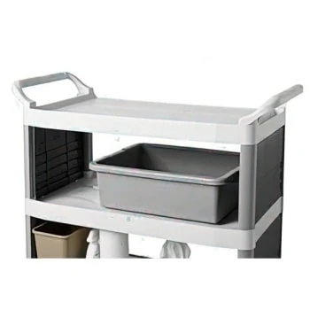 Rubbermaid 7.1 Gallon Undivided Utility/bus Box (Gray) (6-Pack) 5 Rubbermaid 7.1 Gallon Undivided Utility/bus Box (Gray) (6-Pack) - Image 3