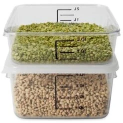 Rubbermaid 2 Qt Polycarbonate Square Storage Container (12-Pack) -Household Supplies Store 745928 w DetailedProductView3 Lg
