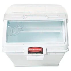 Rubbermaid Prosave 12.6 Gallon Shelf Ingredient Storage Bin W/ 2-Cup Scoop -Household Supplies Store 745945 w DetailedProductView2 Lg