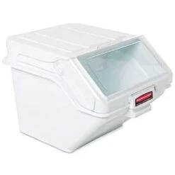 Rubbermaid Prosave 12.6 Gallon Shelf Ingredient Storage Bin W/ 2-Cup Scoop -Household Supplies Store 745945 w DetailedProductView3 Lg