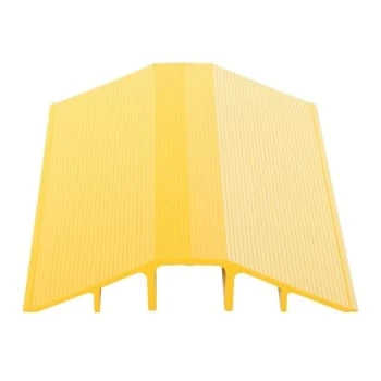 Vestil® Extruded Aluminum Hose And Cable Crossover, 36", Yellow, 10,000 Lb Cap 6 Vestil® Extruded Aluminum Hose And Cable Crossover, 36", Yellow, 10,000 Lb Cap - Image 4