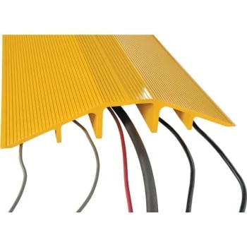 Vestil Extruded Aluminum Hose And Cable Crossover 60 Inch Yellow 3 Vestil Extruded Aluminum Hose And Cable Crossover 60 Inch Yellow