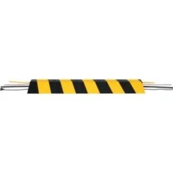 Vestil Extruded Aluminum Hose And Cable Crossover 72 Inch Yellow And Black