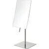 Jerdon 5x8 Table Top Mirror Stainless Steel Case Of 4 -Household Supplies Store 752593 V Lg
