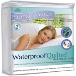 Protect-A-Bed Quilted Waterproof Mattress Pad, 4 Oz, Full XL 54x80x14" (6-Case) -Household Supplies Store 790501 V Lg