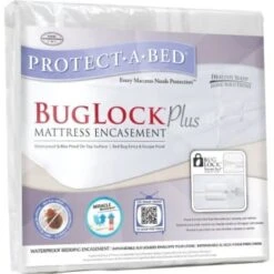 Protect-A-Bed Mattress Encasement W/ Waterproof Top, Hotel King 72x80x12" (10-Case) -Household Supplies Store 791070 V Lg