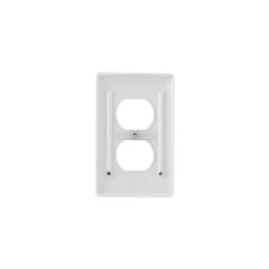 Hubbell 1-Gang Duplex Receptacle Wall Plate (25-Pack) (White) 10 Hubbell 1-Gang Duplex Receptacle Wall Plate (25-Pack) (White) -Household Supplies Store 918722 DetailedProductView2 UNI Lg