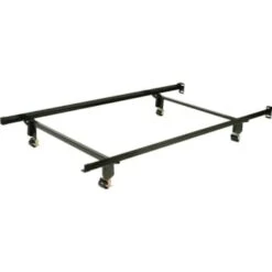 Hollywood Bed Frame Heavy Duty Eastern King Bed Frame With Rug Rollers