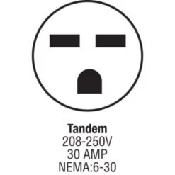 Amana® Digismart™ 12,000 Btu 230 Volt 30 Amp Heat Pump Ptac High Efficiency -Household Supplies Store Tandem 30Amp Lg